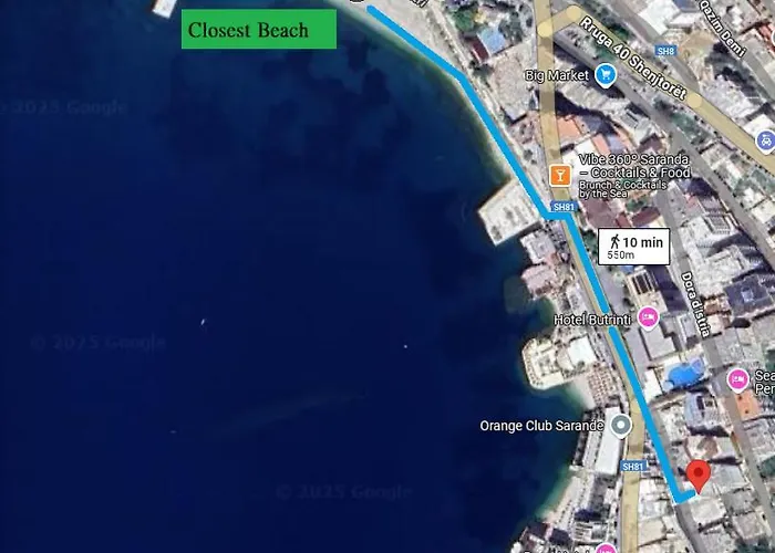 Cozy Sea View K4 * Saranda